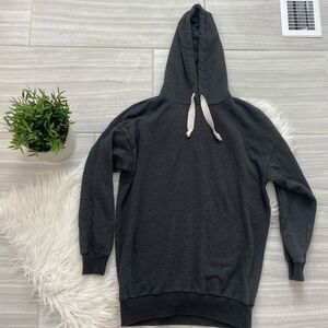 American Eagle Black Jegging Fit Hoodie